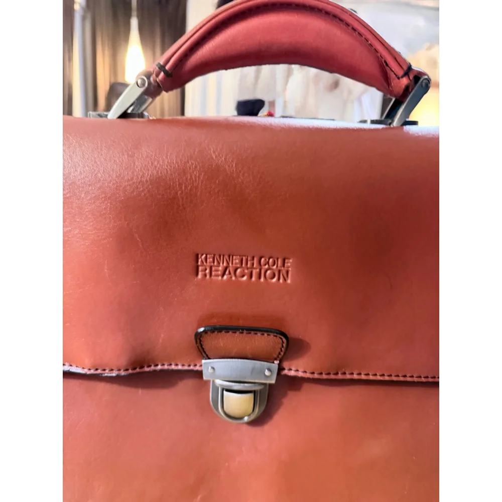 Kenneth Cole Reaction Brown Briefcase One Size